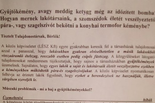 Gyűjtőkémény, avagy meddig ketyeg még az időzített bomba? Gyűjtőkémény, avagy meddig ketyeg még az időzített bomba?