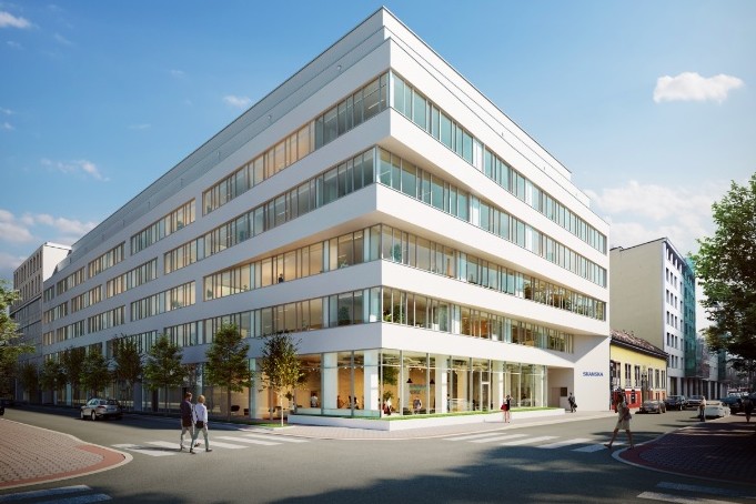 Utolsó fázisba lépett a fővárosi Nordic Light irodakomplexum építése Utolsó fázisba lépett a fővárosi Nordic Light irodakomplexum építése
